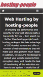 Mobile Screenshot of hosting-people.com